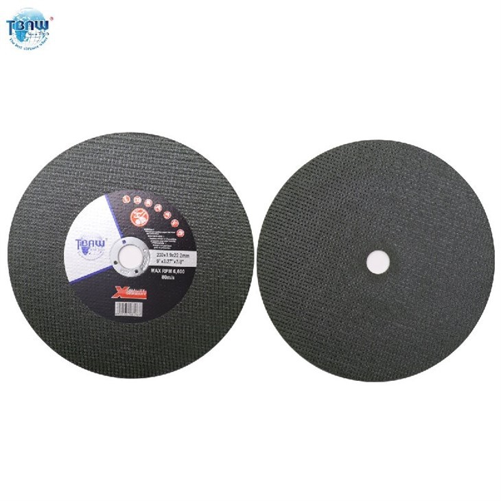 230X1.9X22.2  Double net flat center cutting wheel green-04