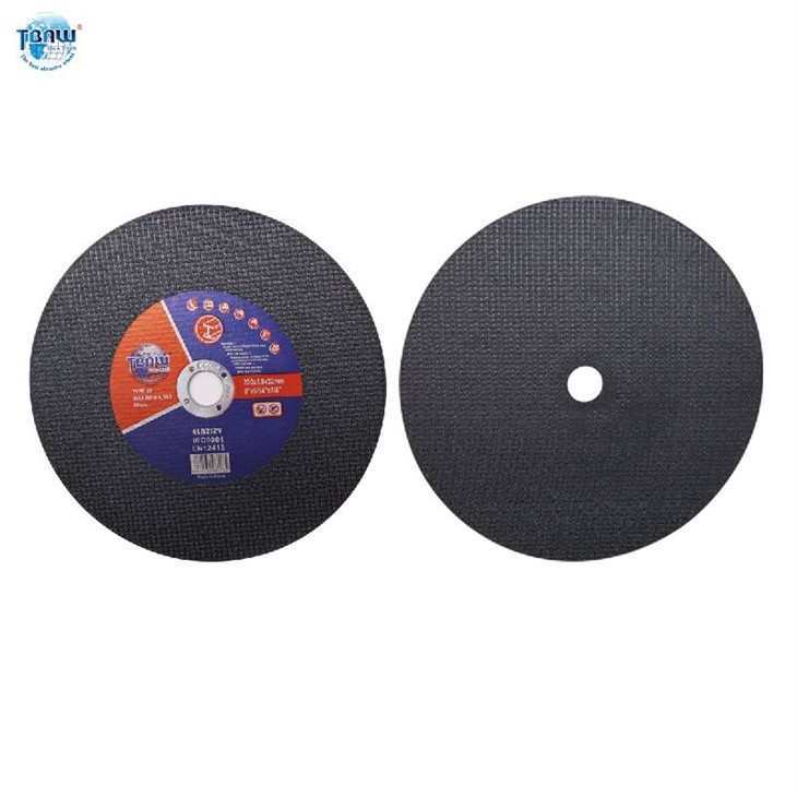 230X1.9X22.2 Double net iron cut off wheel black-02
